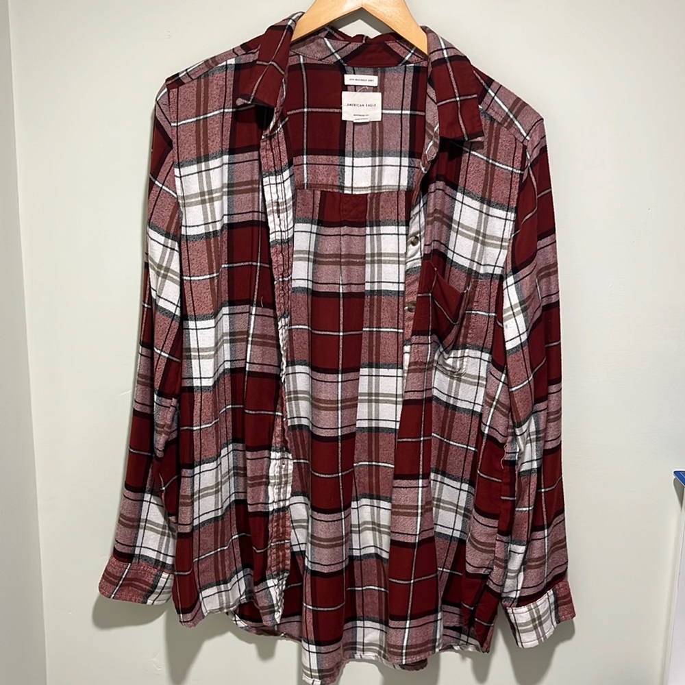 American Eagle Boyfriend Fit Flannel